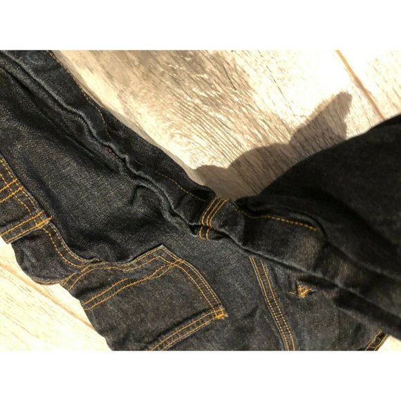 Osh Kosh B'Gosh Overalls Bibs 12 Months Engineer Railroad Costume Jeans Boys - Picture 6 of 6